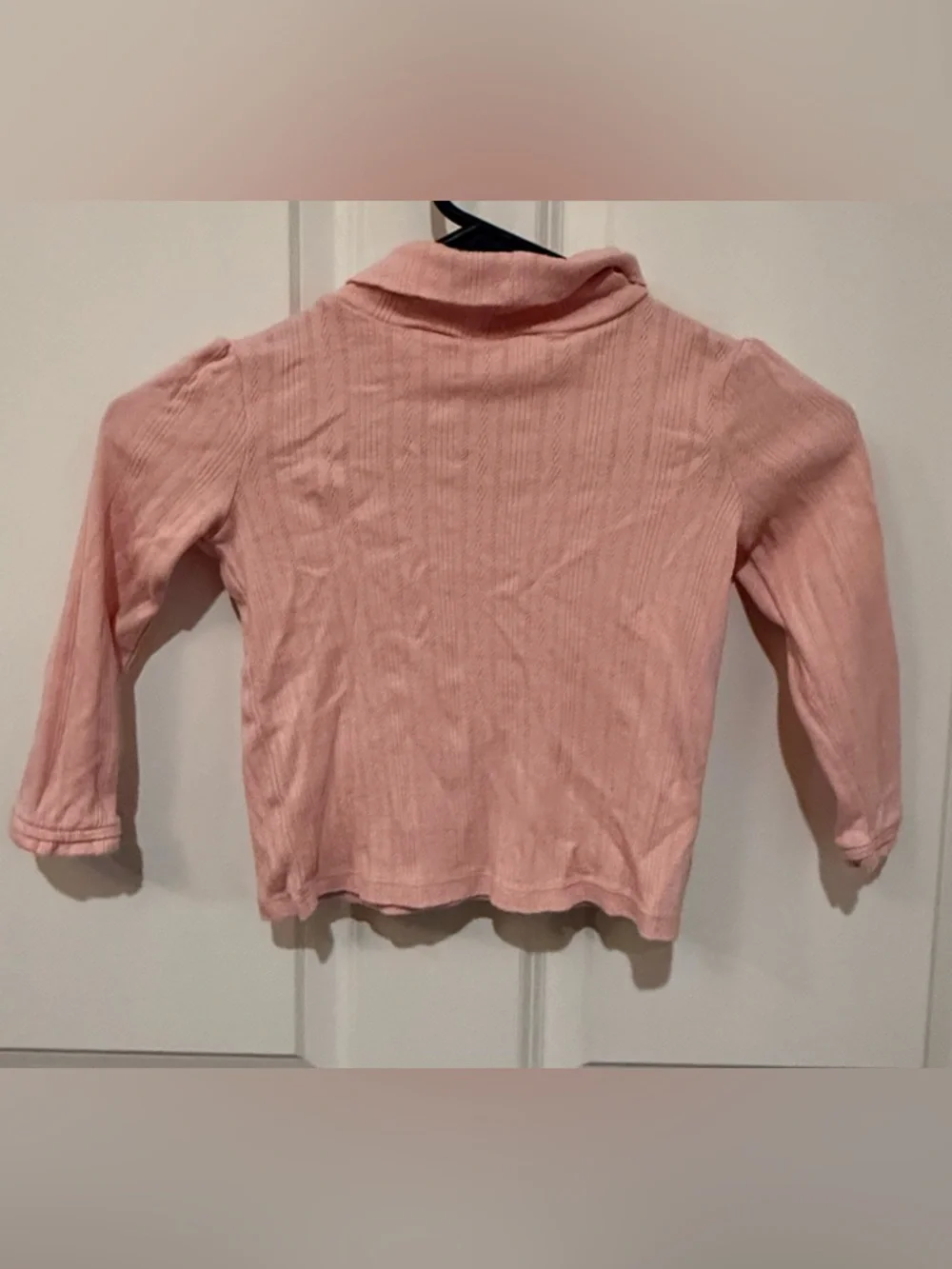 Gymboree Black Pinafore Dress - Light Pink Turtleneck